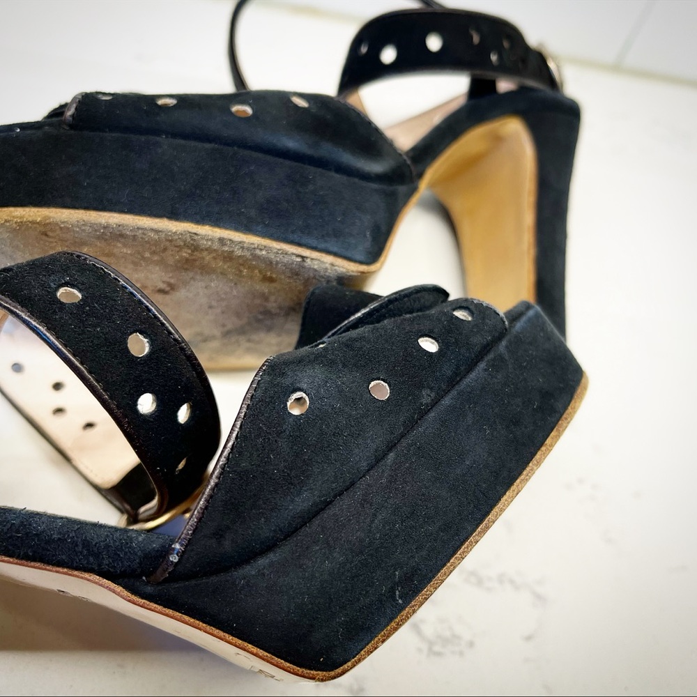 Marc Jacobs Suede Platform Heels - Picture 10 of 15